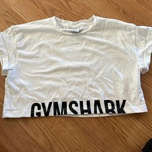 Gymshark Fraction Top / Size XS / Color - White / Worn Once